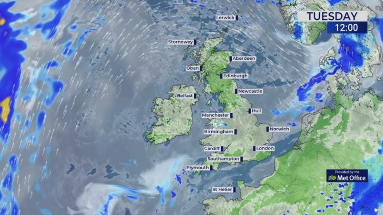 UK weather: 'Arctic-circle trio storm' to clash with 'Bermudan heat dome' as tropical temperatures blast Britain and low-pressure cyclones threaten rain