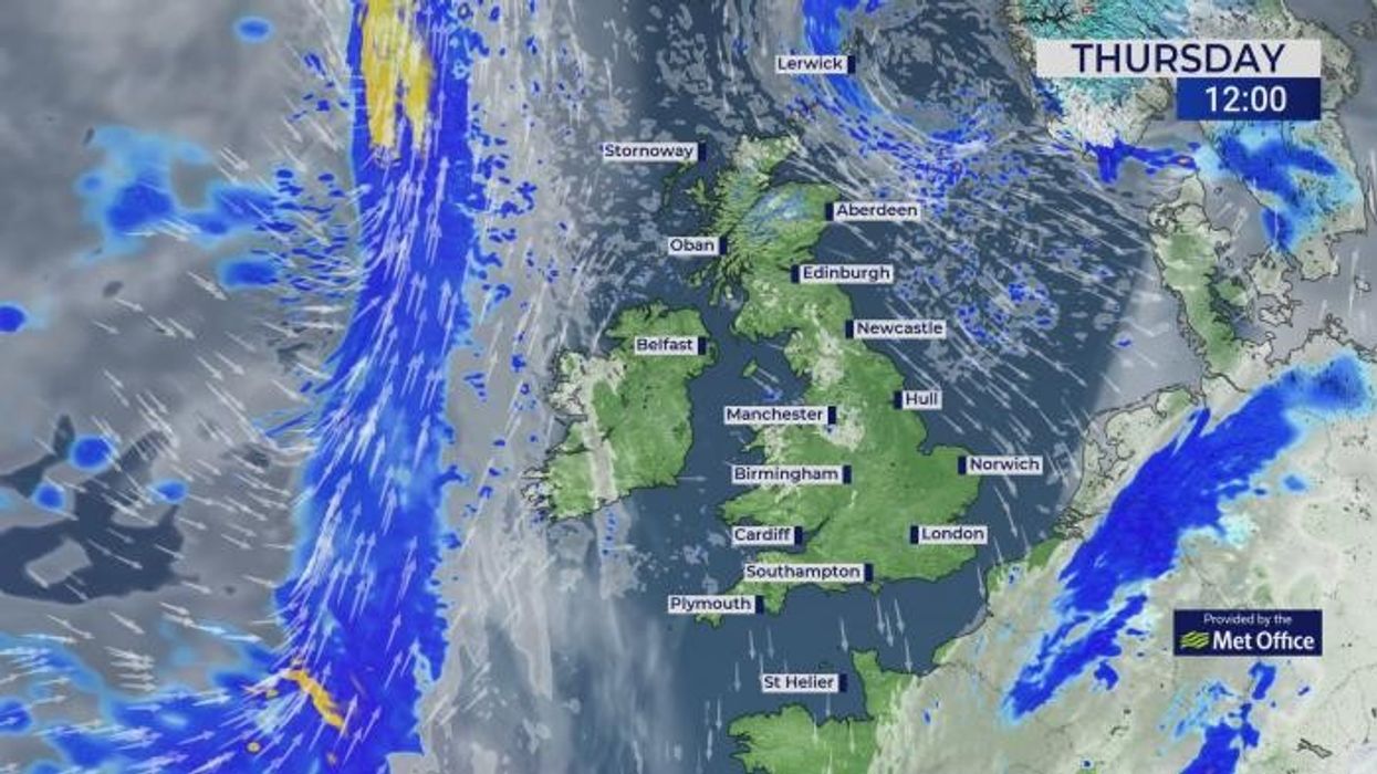 UK weather: 'Vigorous vortex' to 'intensify' westerly winds across Britain as 'storm clustering' threatens widespread disruption