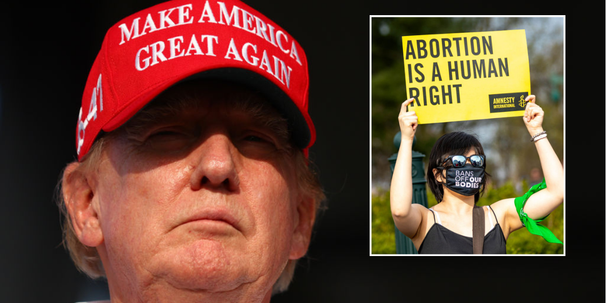 NextImg:Donald Trump speaks out on abortion as he outlines three reasons he would support medical procedure
