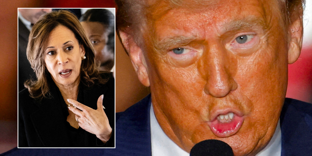 NextImg:'Desperate' Kamala Harris in panic mode as early voting points to Trump surge