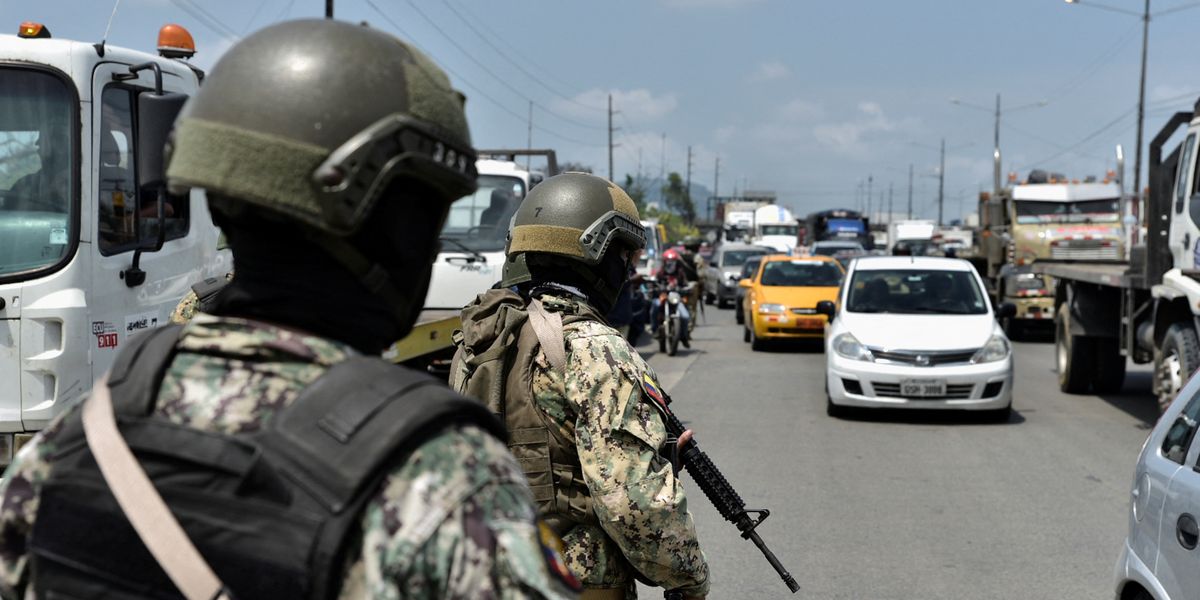 NextImg:Terrified Britons trapped in Ecuador started screaming as shooting and cartel ‘civil war’ broke out