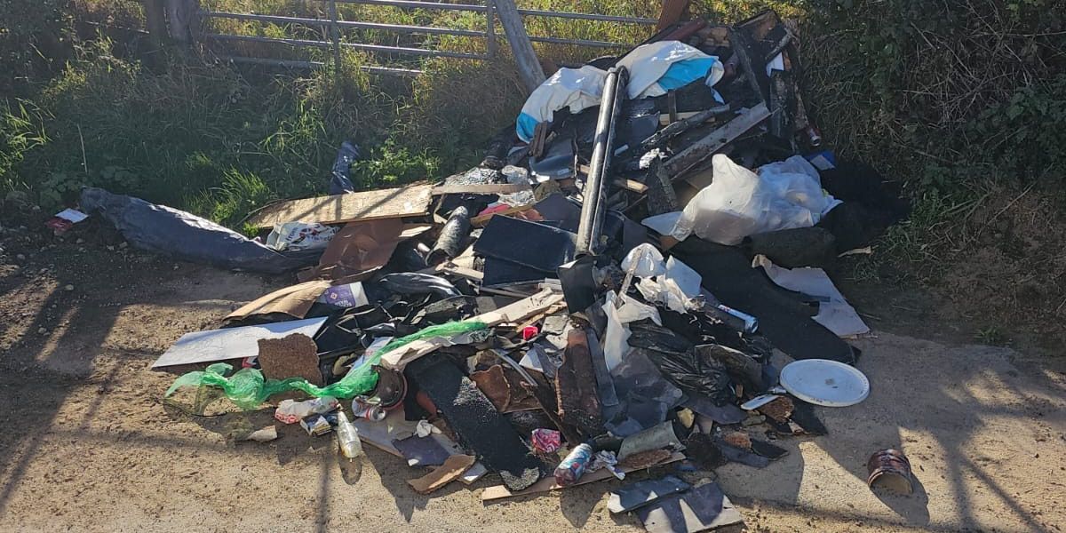NextImg:'Reckless!' Man fined thousands over fly-tipping asbestos after leaving business invoice at site