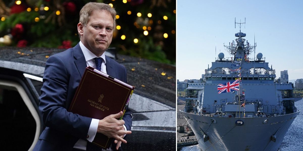 NextImg:Shapps tipped to retire assault ships as warning issued over navy crisis: 'End of Royal Marines'
