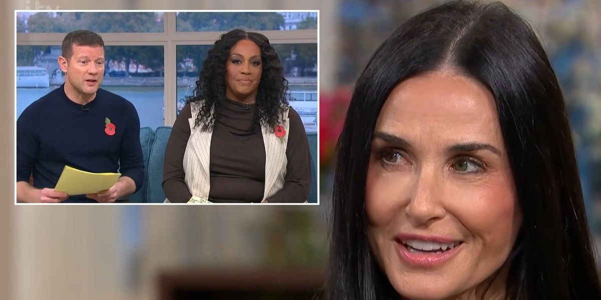 NextImg:ITV This Morning viewers left feeling ‘embarrassed’ for Demi Moore during ‘cringeworthy’ interview
