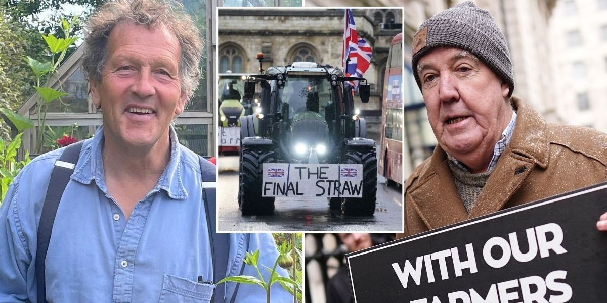 NextImg:Monty Don, 69, throws backing behind Clarkson and farmers as BBC star lashes out at government