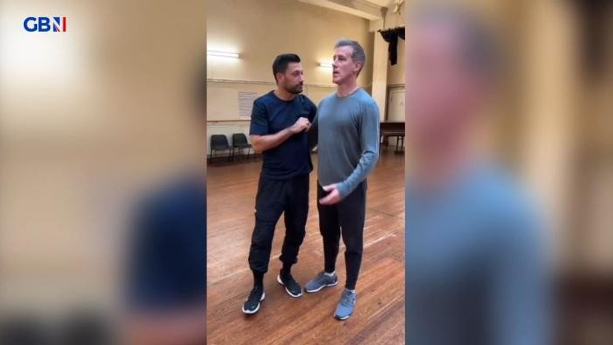 Anton Du Beke in show of support for Strictly co-star Giovanni Pernice as legal battle continues: 'Together again!'