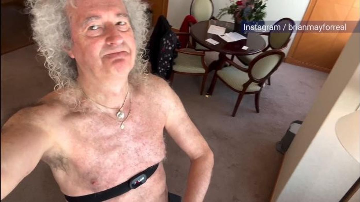 Sir Brian May, 77, joins forces with X Factor finalist for touching cause: 'Makes me smile'