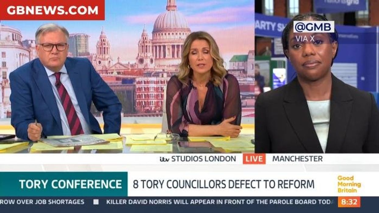 Ed Balls in fresh ITV GMB bias row as he moans Jenrick is 'peddling Farage's lines' during fiery Badenoch clash: 'The man is BIASED!'