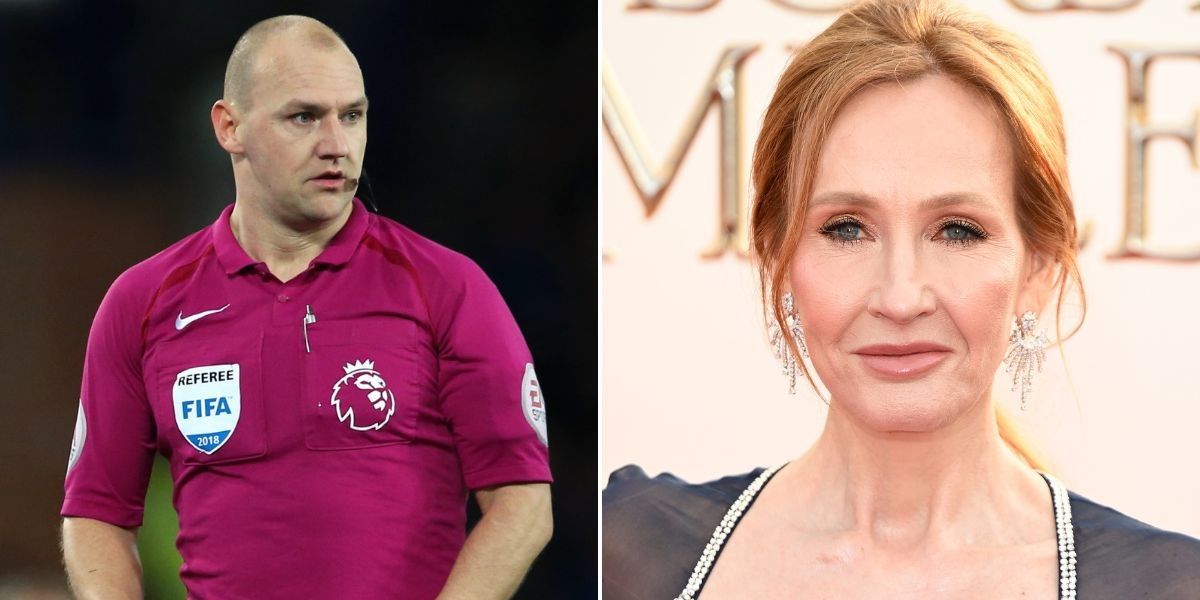 NextImg:JK Rowling slammed by Premier League referee following 'bullying' row with trans football manager