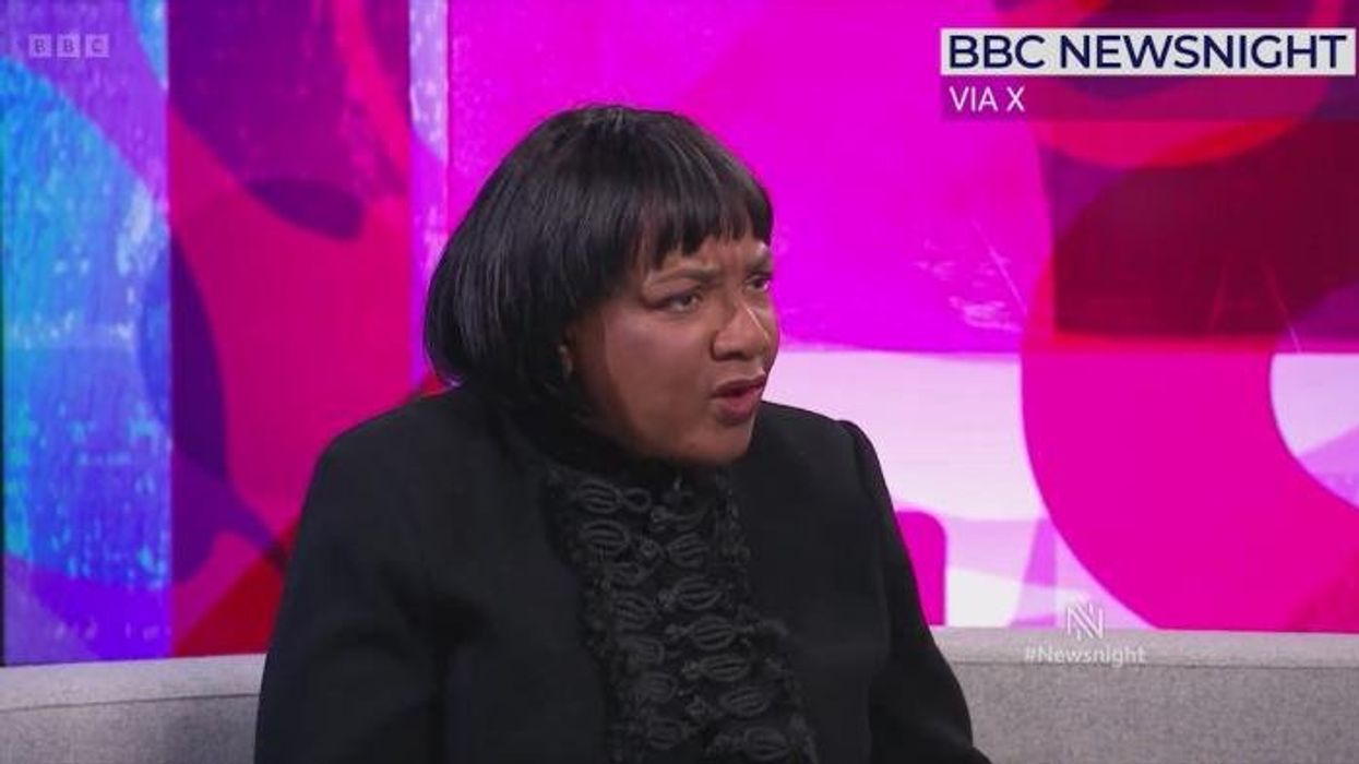 BBC Newsnight outrage as Derbyshire fails to challenge Abbott over 'unacceptable' Farage remark: 'Imagine it was about HER!'