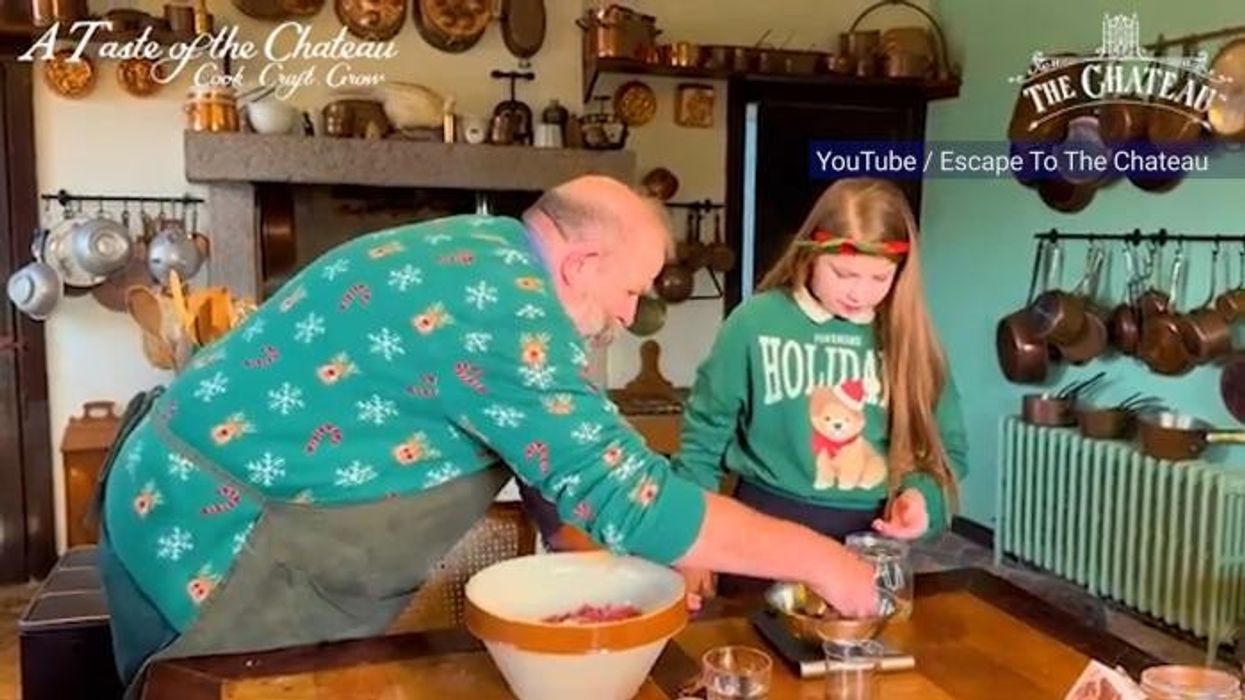 Dick Strawbridge sparks frenzy as he shares glimpse at major change to chateau: 'Lots of activity!'