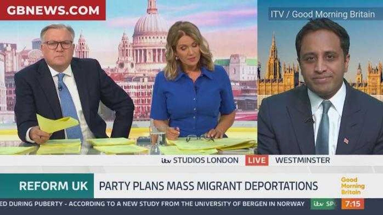 ITV GMB fury as 'virtue-signalling' Ed Balls slammed for 'hysterical' clash with Reform's Zia Yusuf: 'Pro-Labour EMBARRASSMENT to broadcasting!'