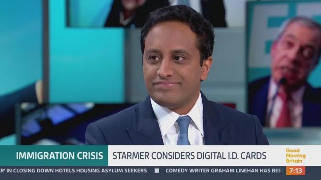 Ed Balls and Zia Yusuf clash sparks ITV GMB 'bias' fury as duo lock horns in fiery migrant debate: 'Acting on his WIFE'S behalf!'