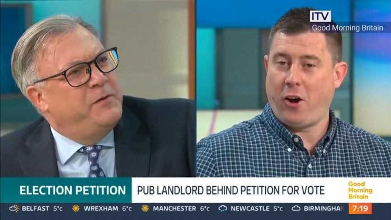 ITV GMB sparks outrage over treatment of pub landlord behind election petition: 'Balls is 100% BIASED!'