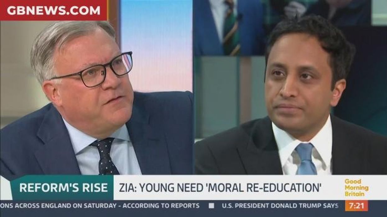 ITV GMB outrage as Reform UK's Zia Yusuf given 'ridiculous' Andrew Tate grilling by 'obsessed' Ed Balls: 'Aggressive and BIASED!'