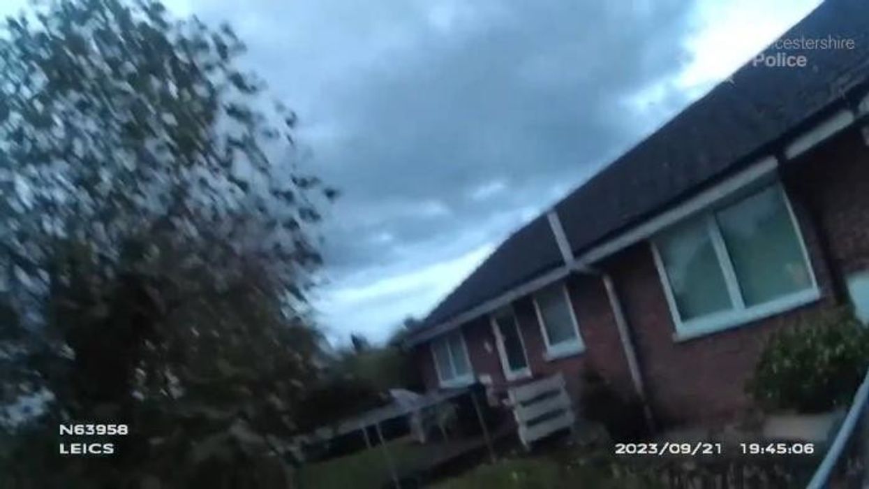 Watch the moment police arrest man after he shot partner and blamed injuries on pool cue