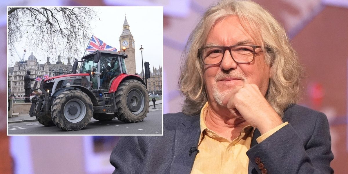 NextImg:James May sets record straight as he's accused of 'taking the p***' out of farmers' protest