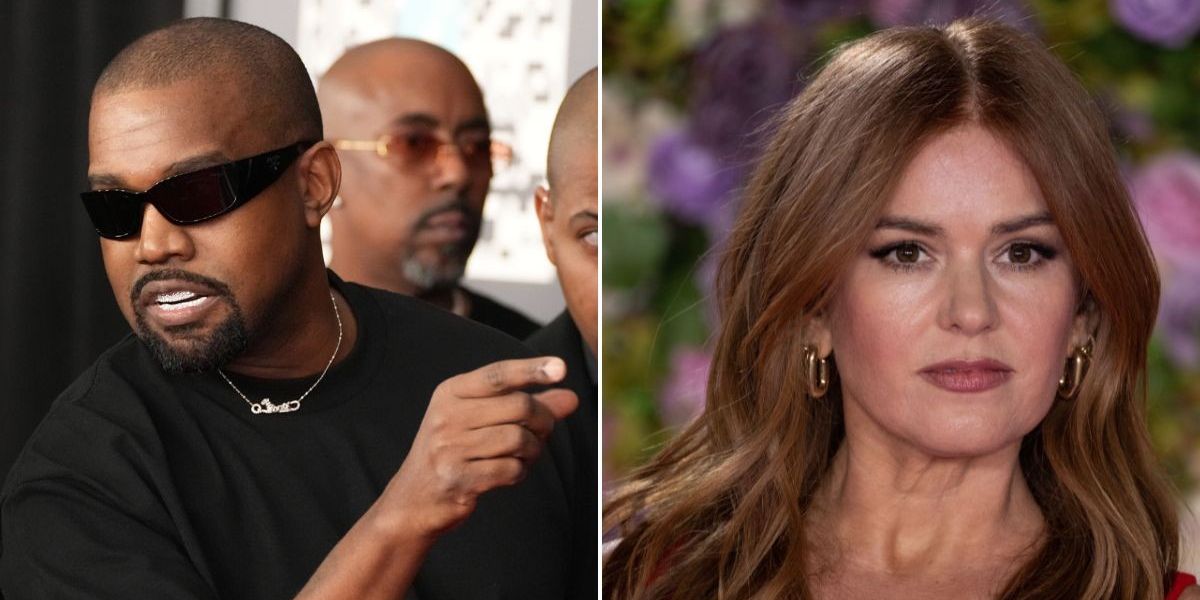 NextImg:Isla Fisher ignites public feud with 'monster' Kanye West as she issues plea to fans over rapper's Nazi shirt sales