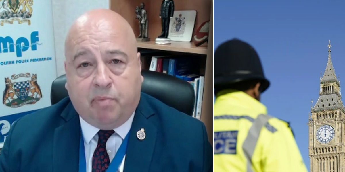 NextImg:Police federation suspends Met chair after GB News interview about officers’ racism fears