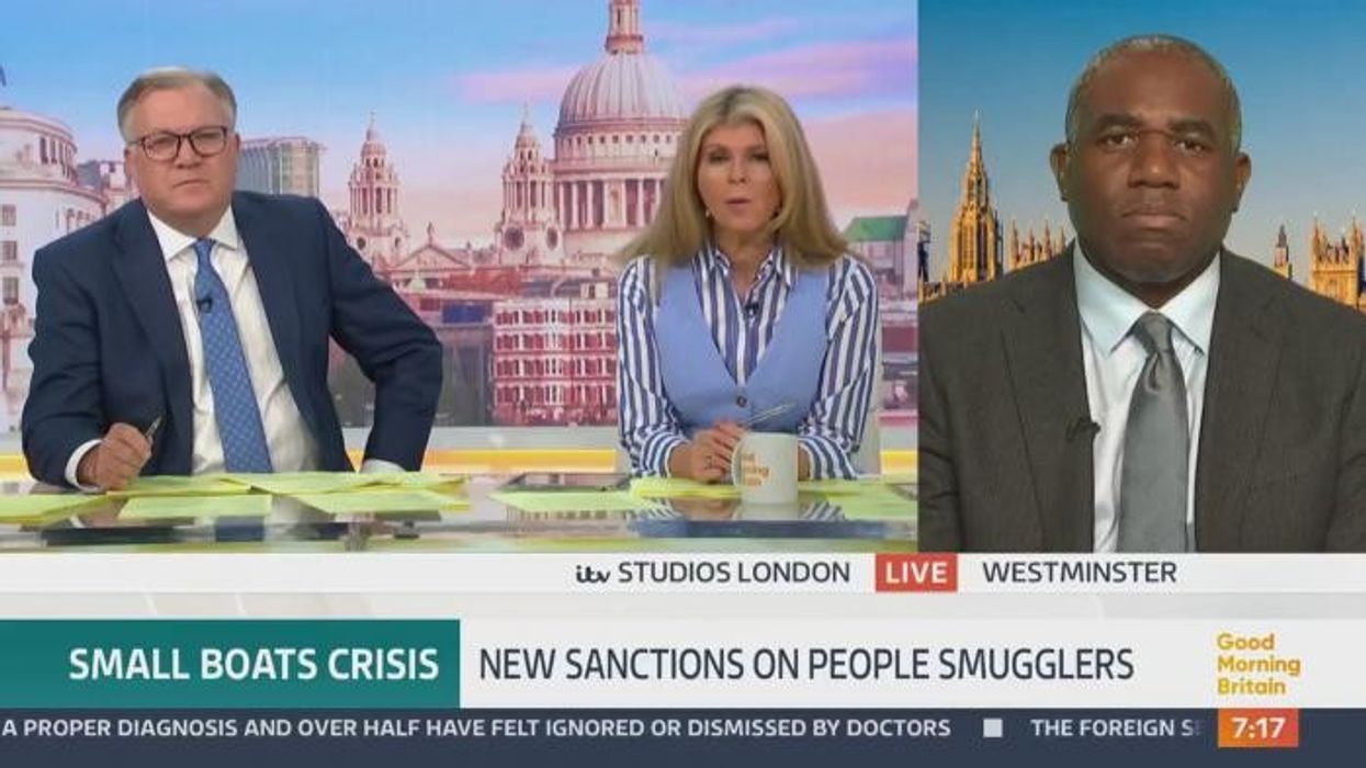 ITV GMB outrage as 'clueless' Lammy delivers smuggler gang plan: 'If Patrick Christys can find the gangs - why can't the GOVERNMENT!'