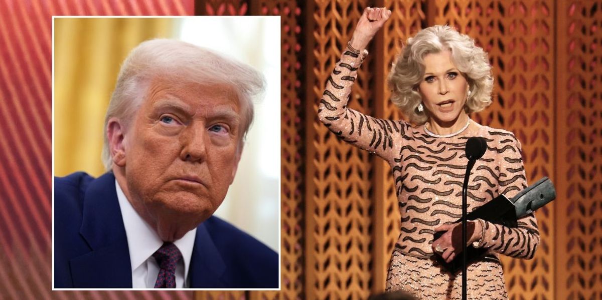 NextImg:Jane Fonda, 87, slams Trump as she defends being ‘woke’ during SAG award acceptance speech