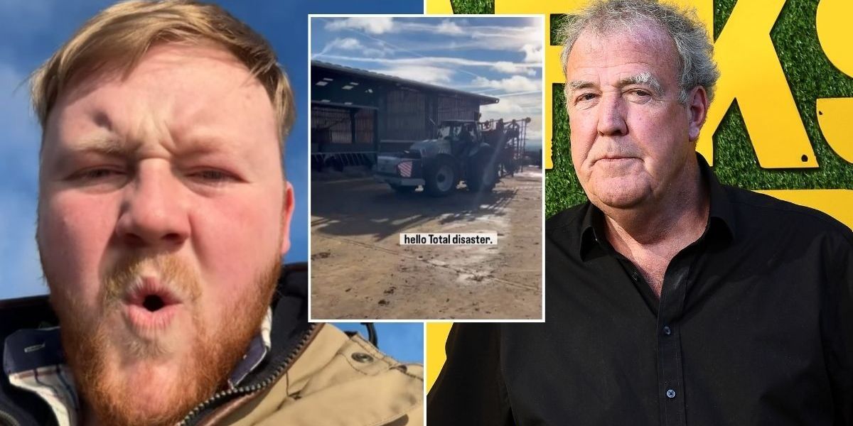 NextImg:Jeremy Clarkson sparks angry reaction from Kaleb Cooper after 'total disaster' during Clarkson's Farm filming