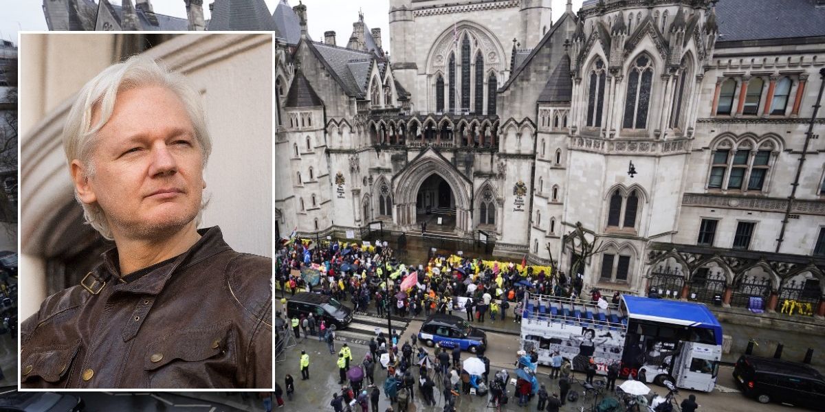 NextImg:Julian Assange: Wikileaks founder forced to wait over last chance to avoid extradition