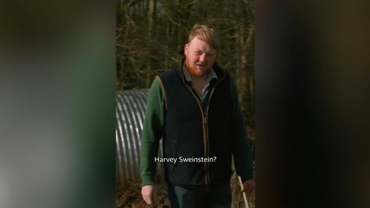 Kaleb Cooper pictured on mobility scooter after Clarkson’s Farm star suffers injury