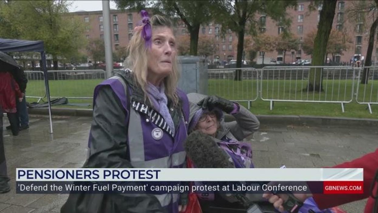 Pensioners stood in the pouring rain to protest Winter Fuel Payment cuts…and you can feel the anger - analysis by Katherine Forster