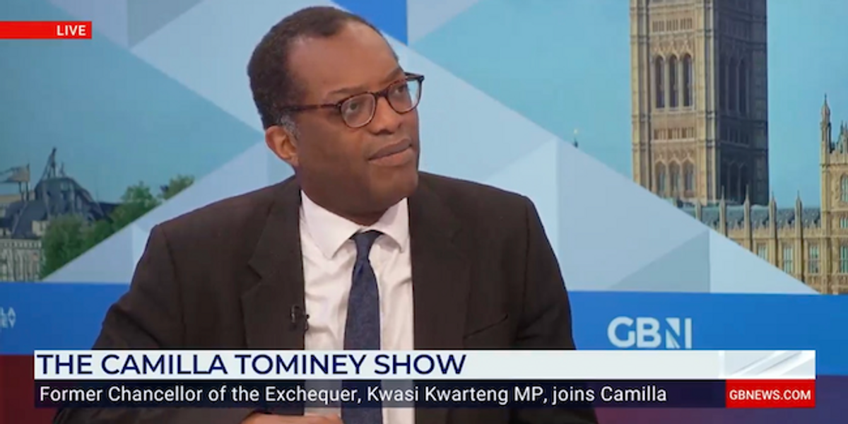 NextImg:Kwasi Kwarteng urges Sunak to ‘swallow his pride’ and beg Boris Johnson to return to Tories
