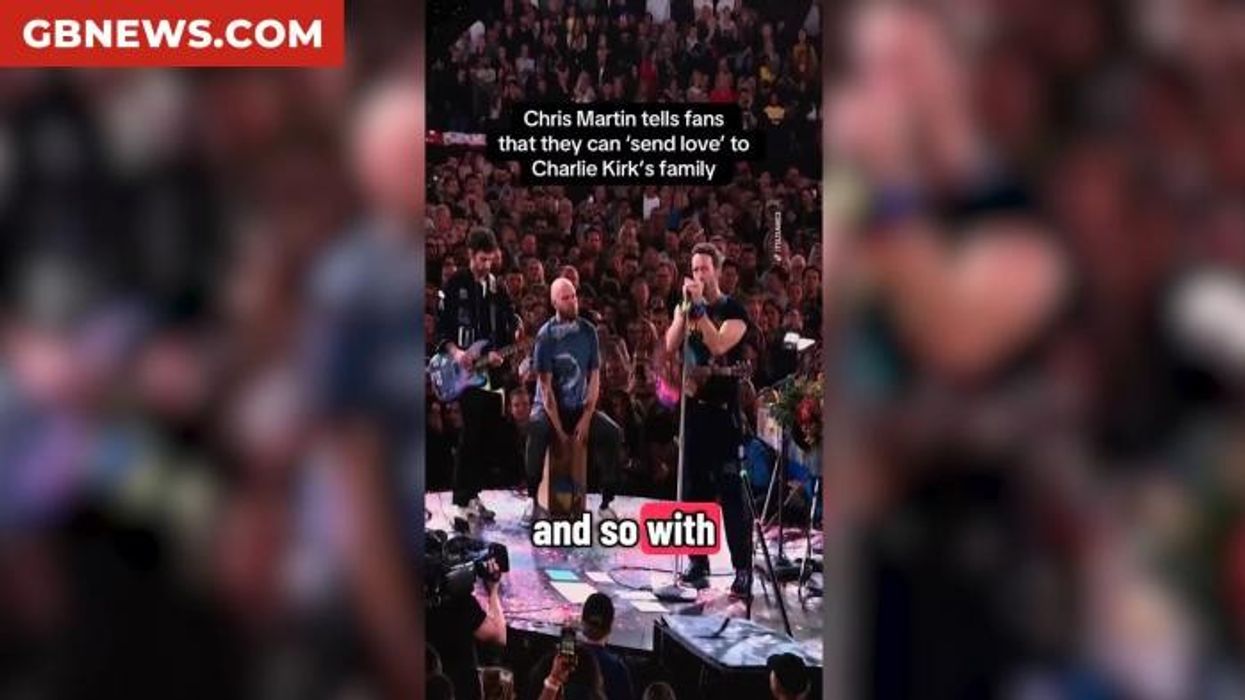 Coldplay's Chris Martin sparks leftist meltdown as he pays tribute to Charlie Kirk at London gig