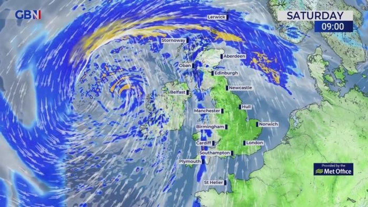 Met Office issues urgent yellow weather warning as Storm Kathleen set to pummel Britain