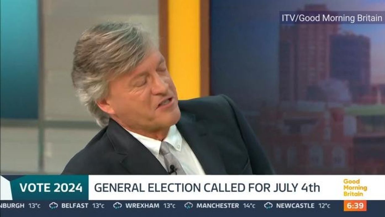 Richard Madeley rips apart Sunak heckler after election speech chaos: 'Nation has a RIGHT to hear the PM!'