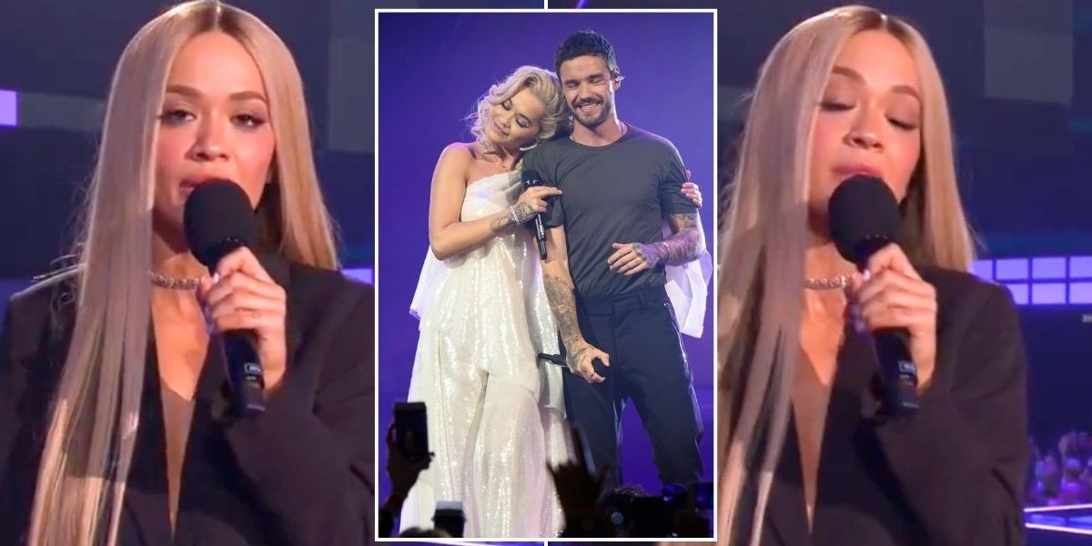 NextImg:Rita Ora struggles to fight back tears as she shares tearful Liam Payne tribute at MTV EMAs