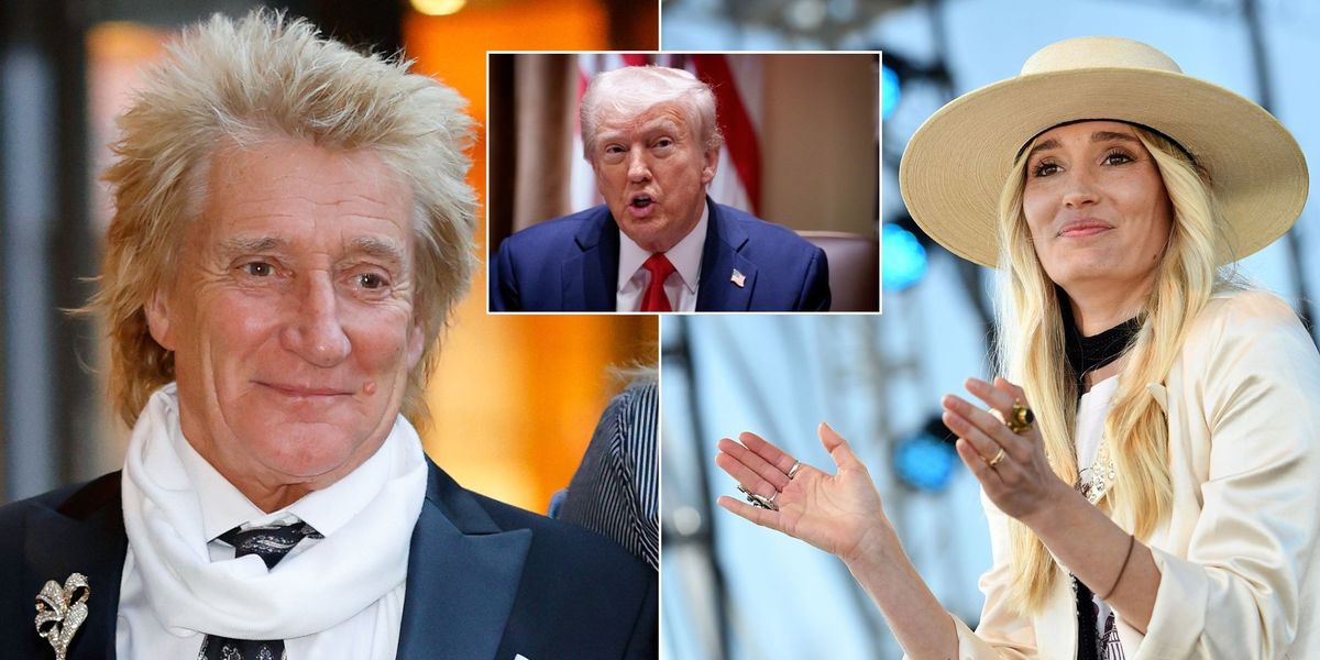 NextImg:Sir Rod Stewart's daughter sparks outrage with furious rant at Donald Trump 'double standards' as she rips into speech
