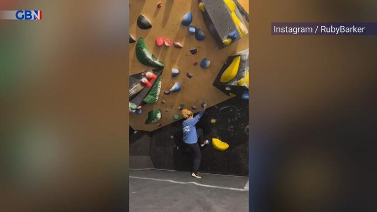 Bridgerton star flooded with support after sharing footage of rock-climbing fall and 'broken arm'