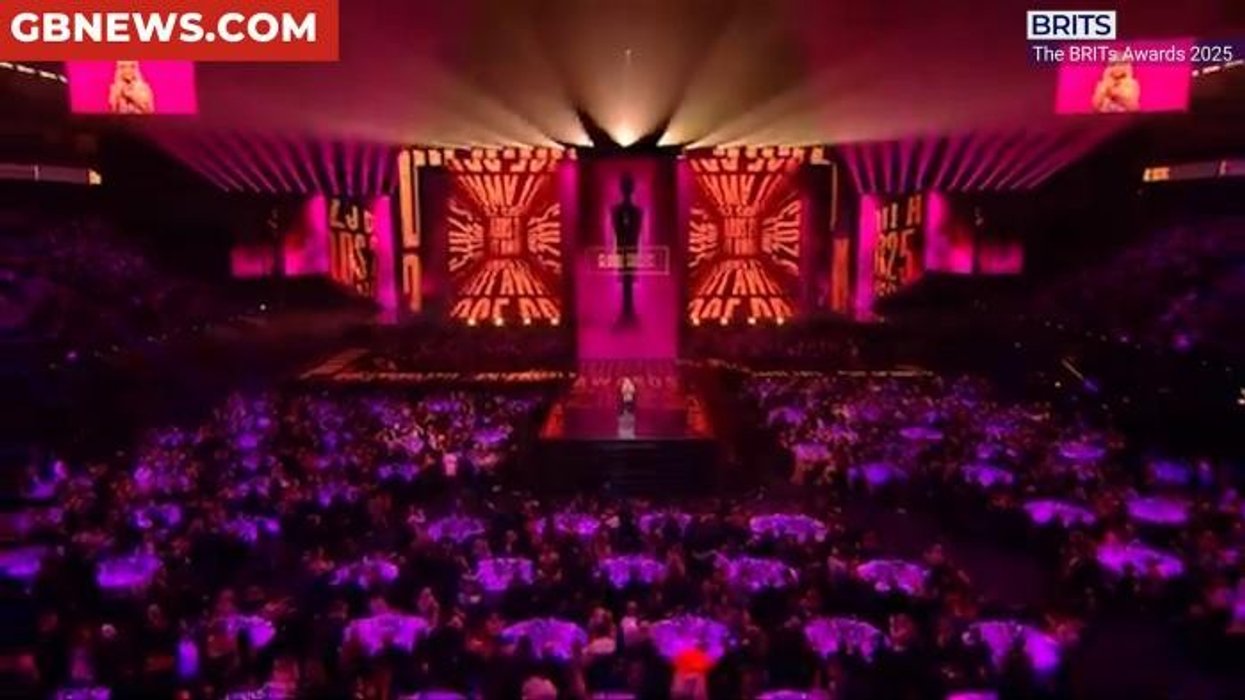 Brit Awards 'horse lady' identity exposed as ITV viewers left baffled by bizarre appearance