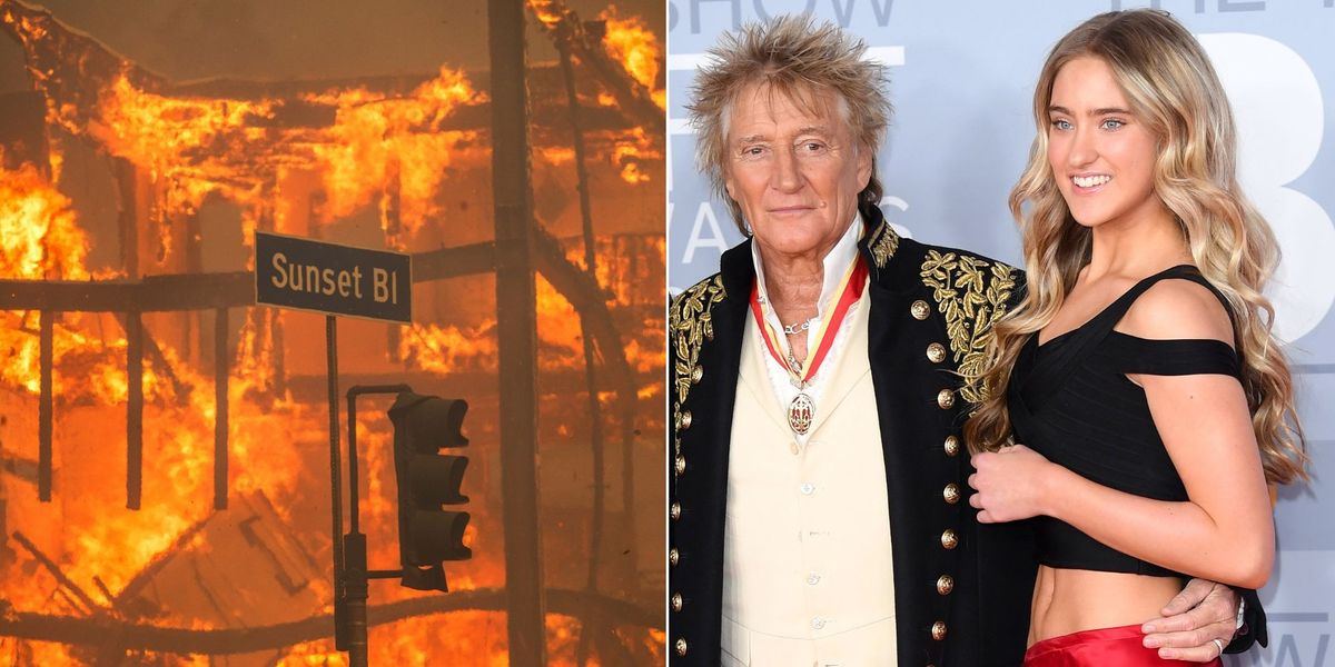 NextImg:Sir Rod Stewart's daughter makes urgent plea amid LA fires as she urges fans: 'Do the right thing!'