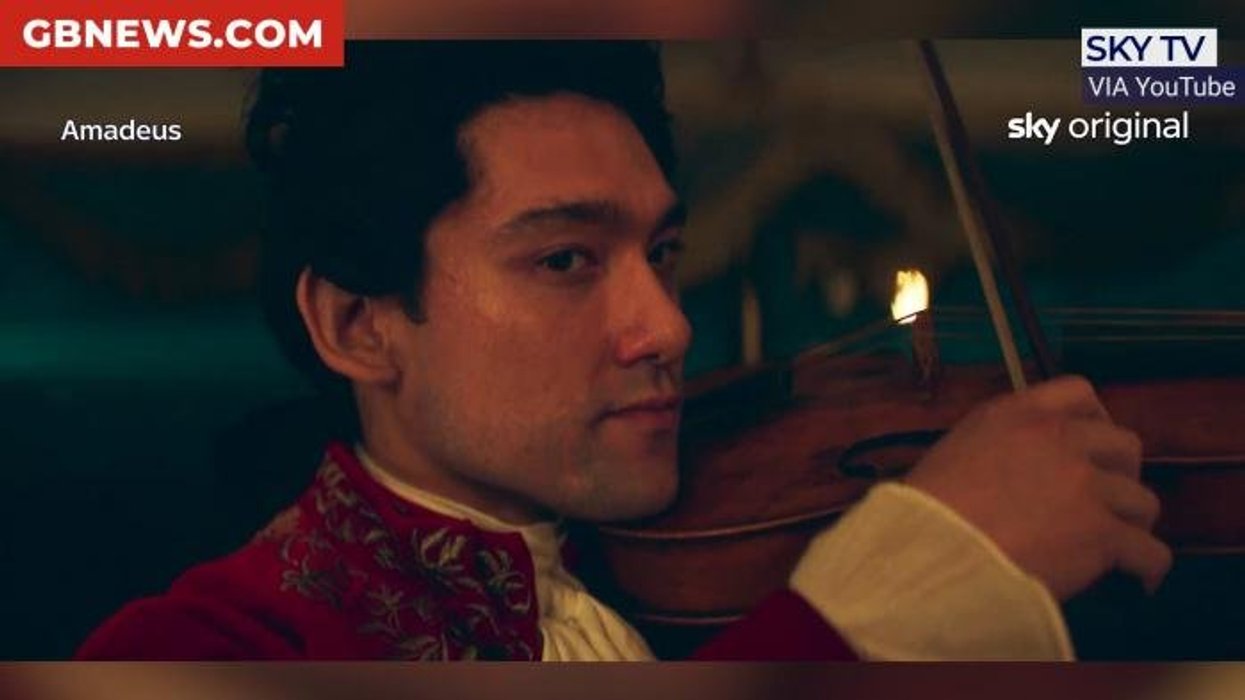 Sky Amadeus fury as trailer for new Mozart series accused of 'race-swapping' Austrian composer: 'What's original about this!'