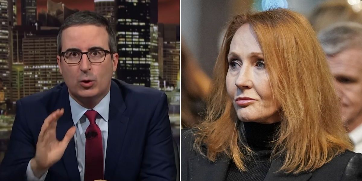 JK Rowling slams comedian John Oliver for his trans athletes comments: 'Spouting bull***t!'