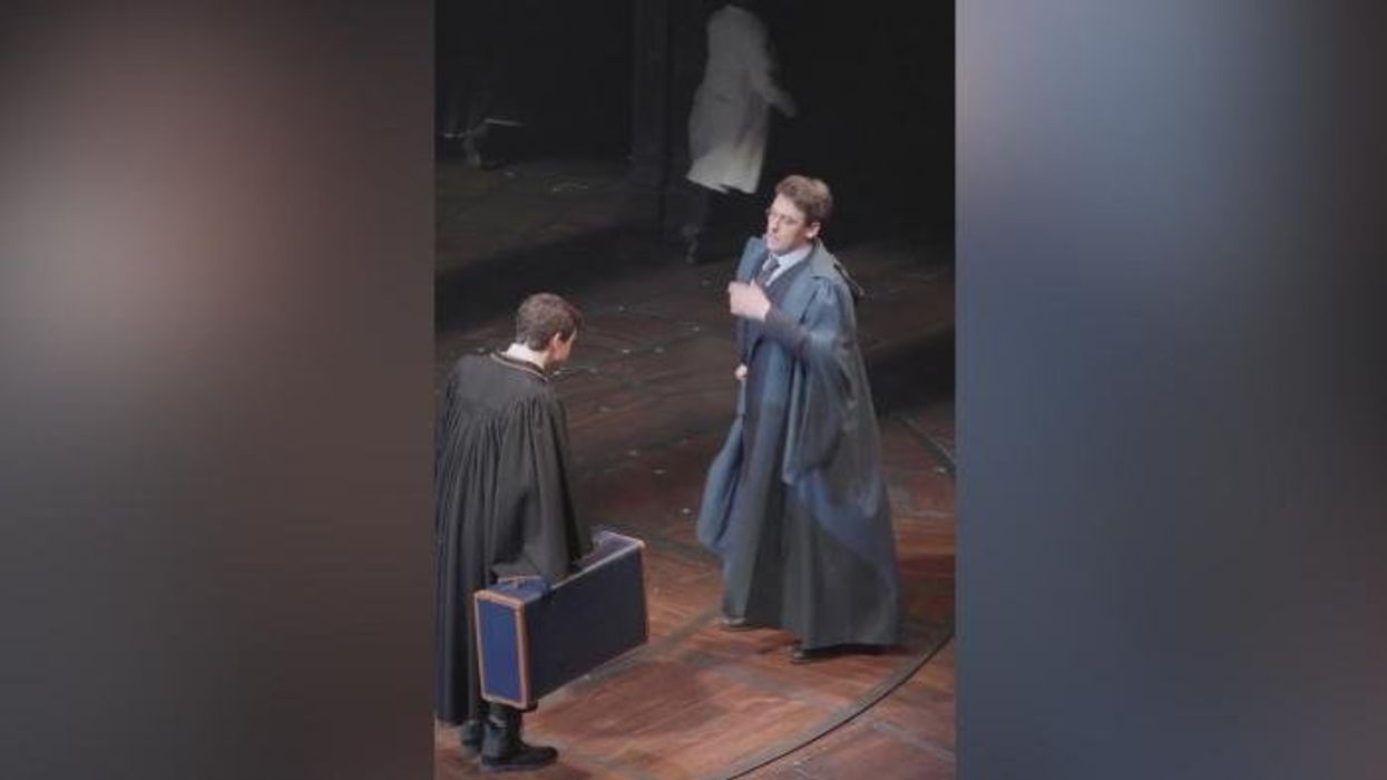 Tom Felton prompts emotional audience response as he reprises Draco Malfoy role on stage