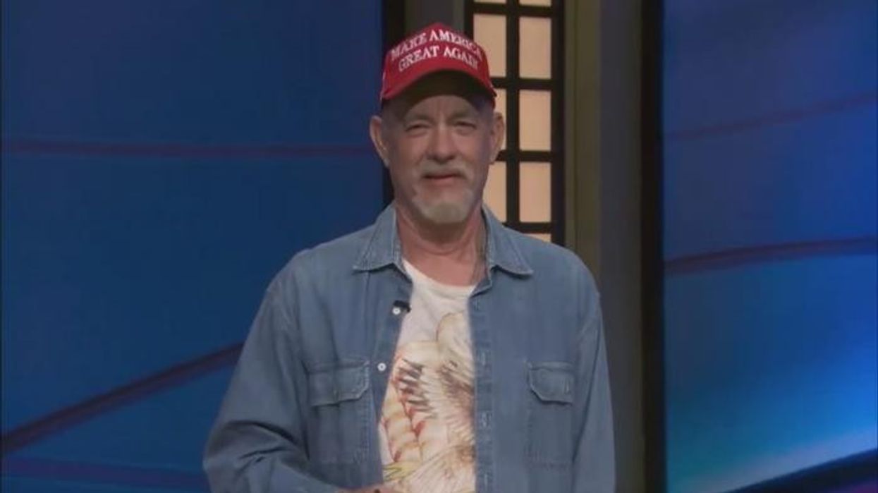 Tom Hanks sparks fury as he portrays 'racist' MAGA fan in ‘tone deaf’ anti-Trump sketch: 'Unbelievably offensive!’