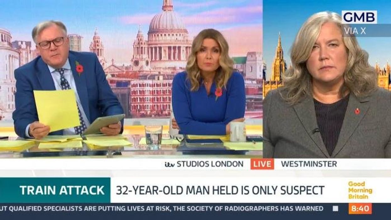 Susanna Reid sparks ITV GMB outrage with 'ludicrous' Huntingdon train attack remark in Transport sec grilling: 'Shame on you!'