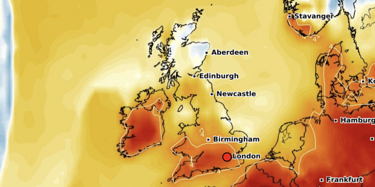 NextImg:UK weather: Temperatures to surge into rare January 10-day heat wave after 12-hour Jocelyn assault