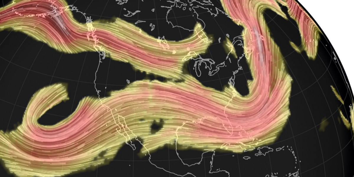 NextImg:US weather: Powerful storm steered by the jet stream threatens thunder and ‘snow squalls’
