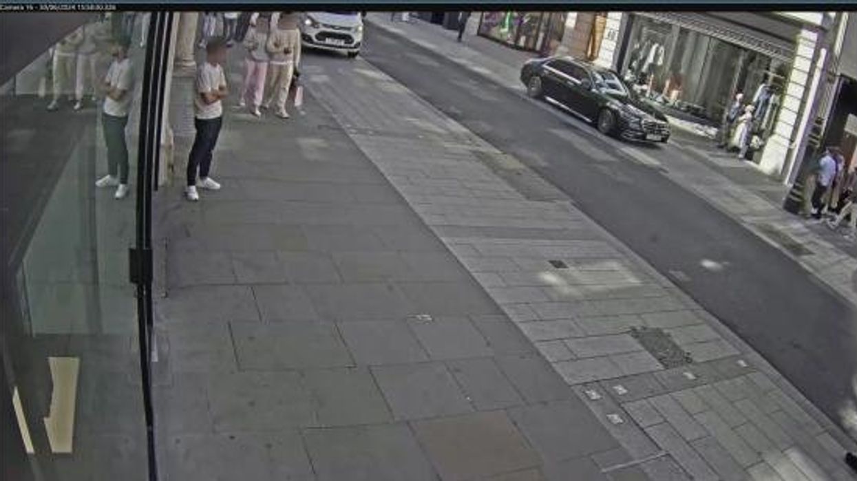 Watch heroic moment man CHASES AFTER illegal migrant who helped swipe £65k watch