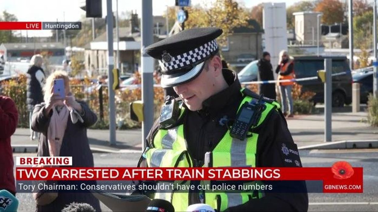 Police say ‘nothing to suggest’ Huntingdon stabbing is terror-related as nine suffer life-threatening injuries