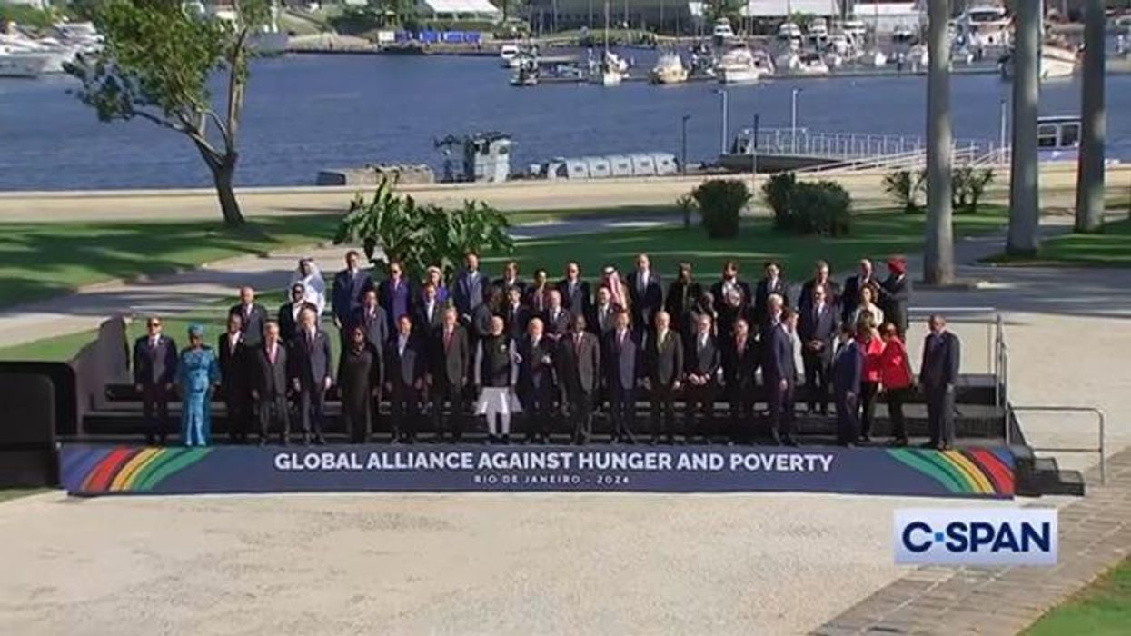 Joe Biden misses photo with G20 leaders after President disappears behind a palm tree in latest blunder