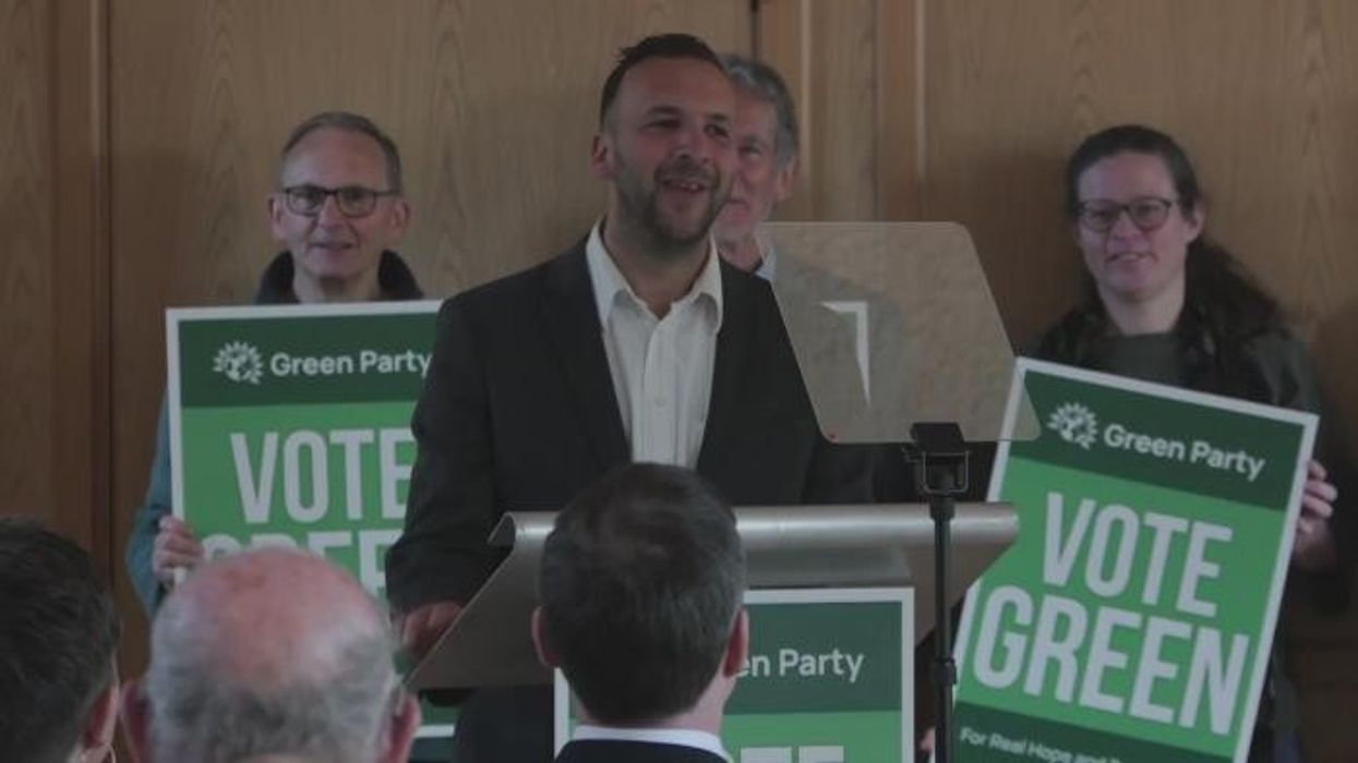 WATCH IN FULL: Green Party co-leaders launch their local elections campaign