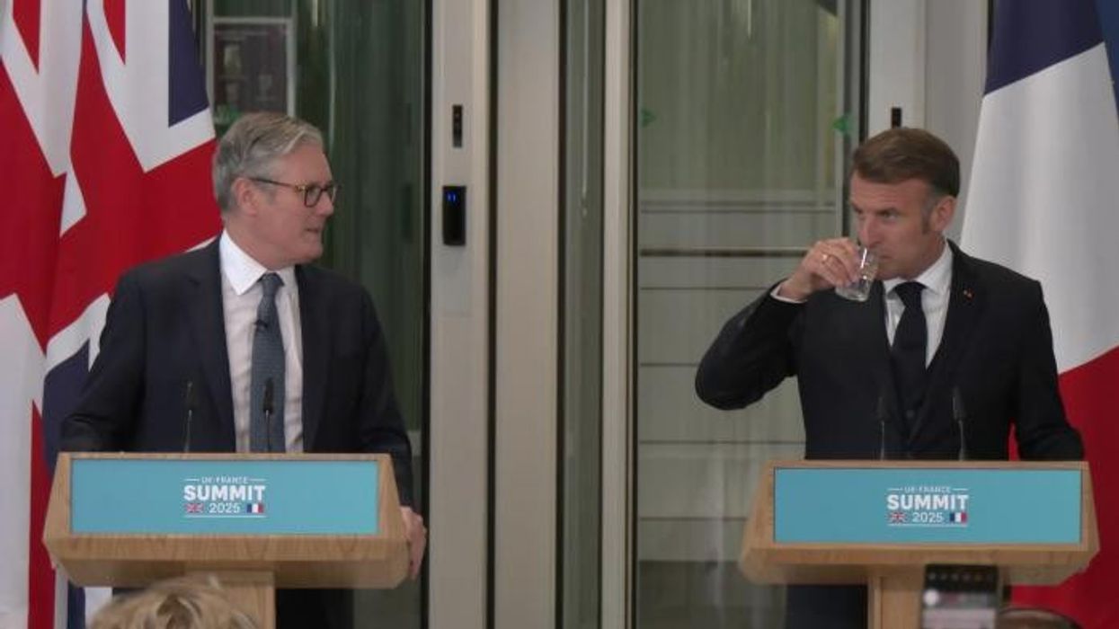 WATCH IN FULL: Keir Starmer and Emmanuel Macron announce 'ground-breaking one in, one out' migrant plan